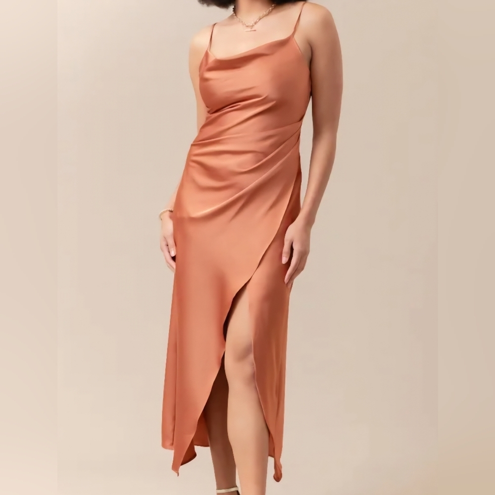 Re:named Elegant Satin Slip Dress Size Small